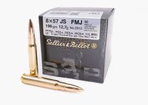 SELLIER & BELLOT 8x57 IS Full Metal Jacket 12.7g/196grs.