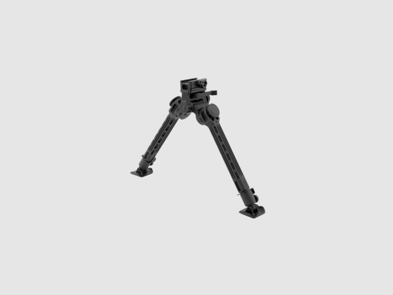 UTG Big Bore Full Stability Bipod, 9″-14″ Center Height