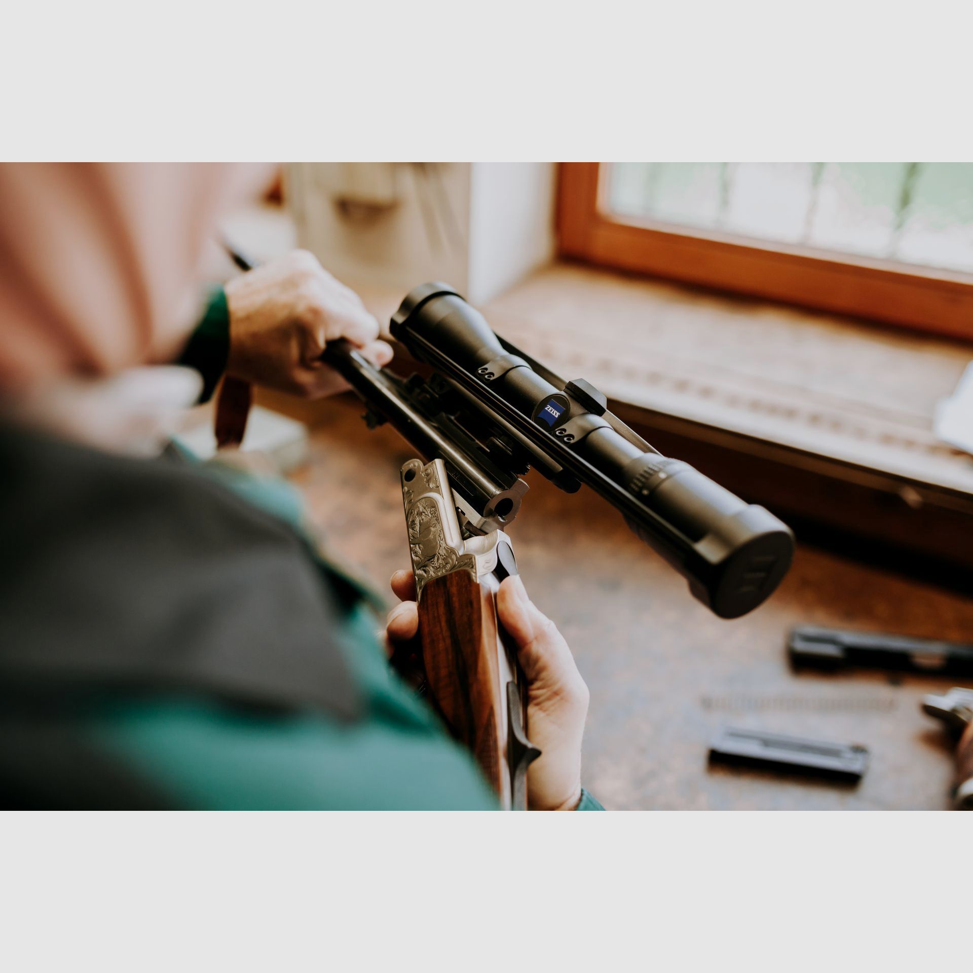 Mounting and zeroing the scope