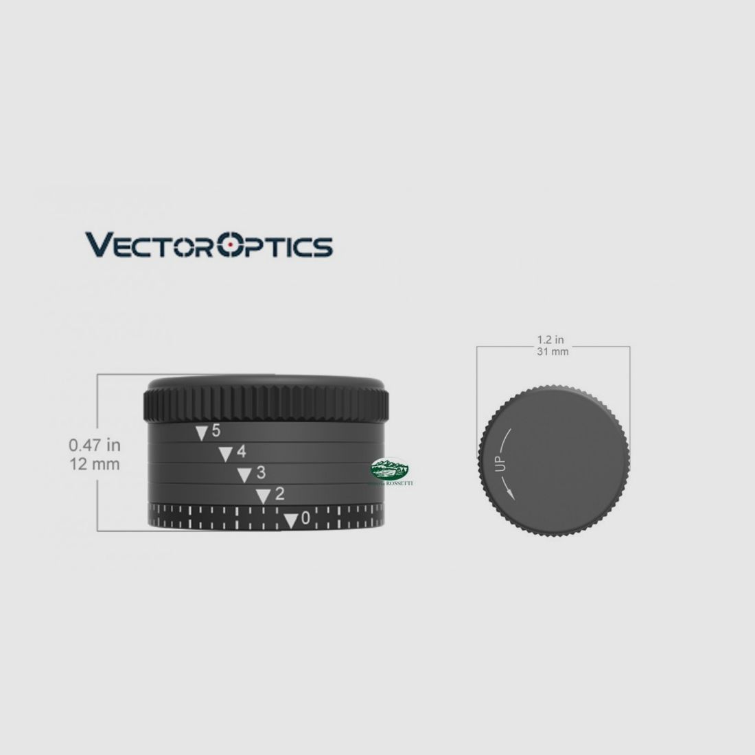VECTOR OPTICS Ballistische Turm für Continental SCOON-HBT