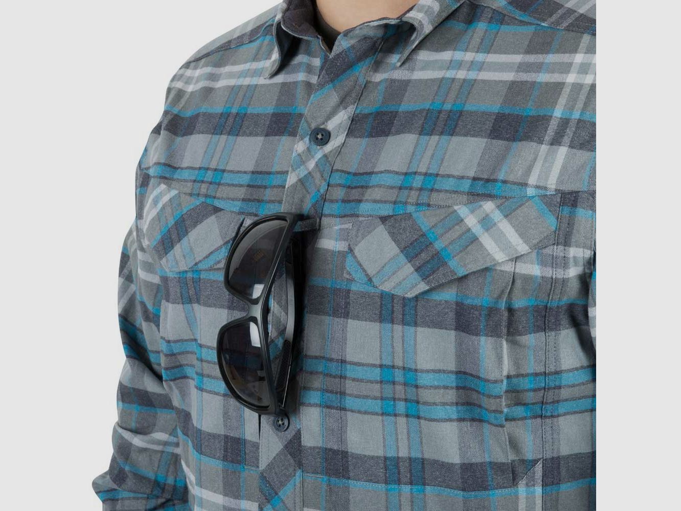 HELIKON-TEX DEFENDER MK2 PILGRIM SHIRT® LONGSLEEVE SHIRT RUST PLAID