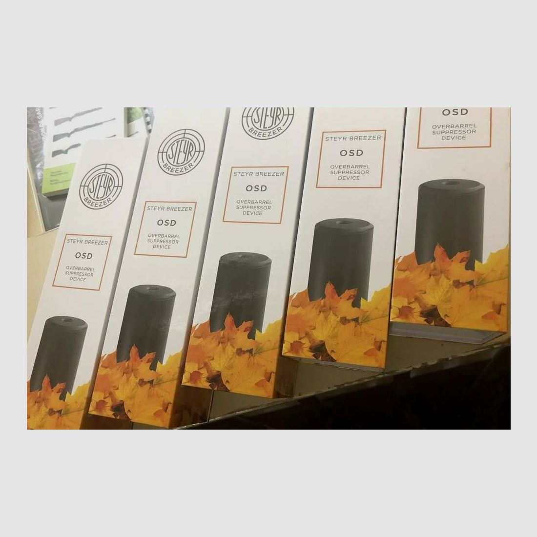 Schalldämpfer Steyr Mannlicher STEYR Breezer OSD M15x1 Kal. 30