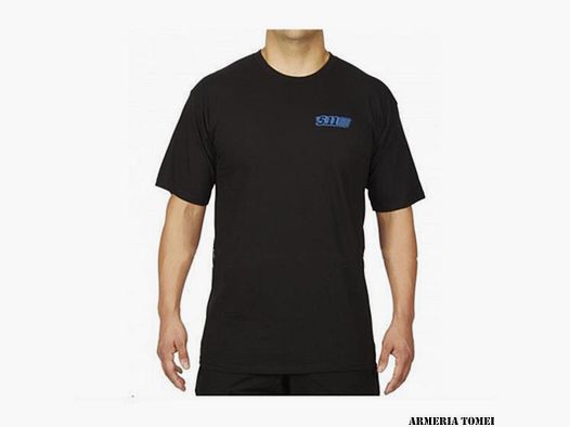 T-SHIRT – 5.11 – S/S LOGO T-RED SCOPE 019 Schwarz