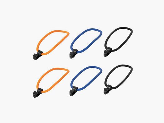 Bracelet en silicone Tatonka rond 6 pièces