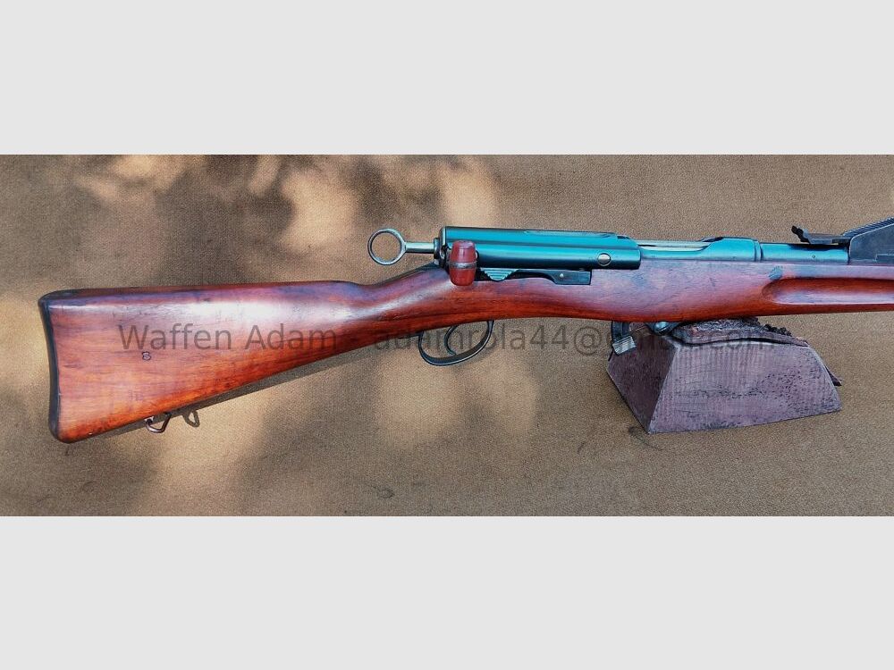 W+F, Fábrica de Armas Federal de Berna 1889 Rifle de cerrojo Schmidt Rubin