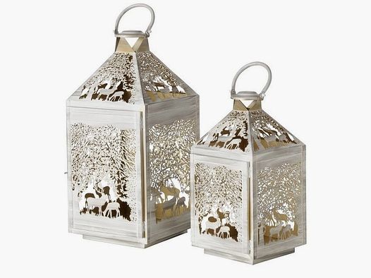 LivingActive Nileo Lanterne 2 pièces Set