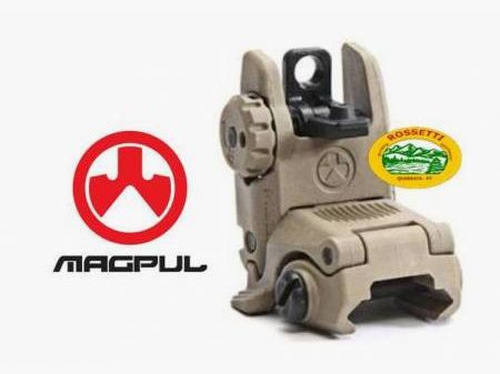 MAGPUL MBUS Tacca di mira abbattibile posteriore sabbia