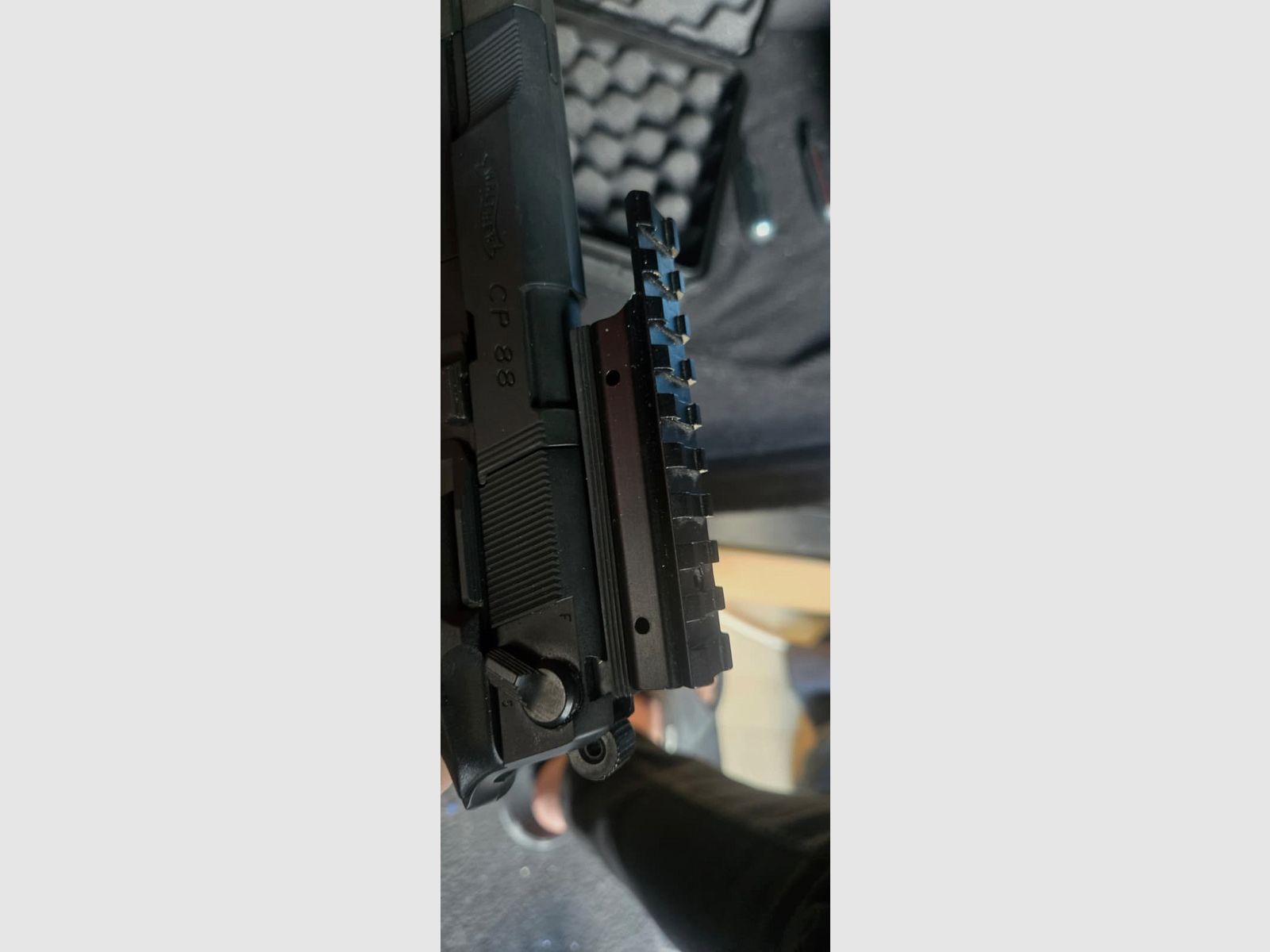 CP88 Competition 4.5mm black incl. adapter