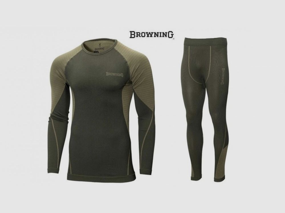 BROWNING zestaw koszulka + spodnie termiczne rozmiar 2XL/3XL