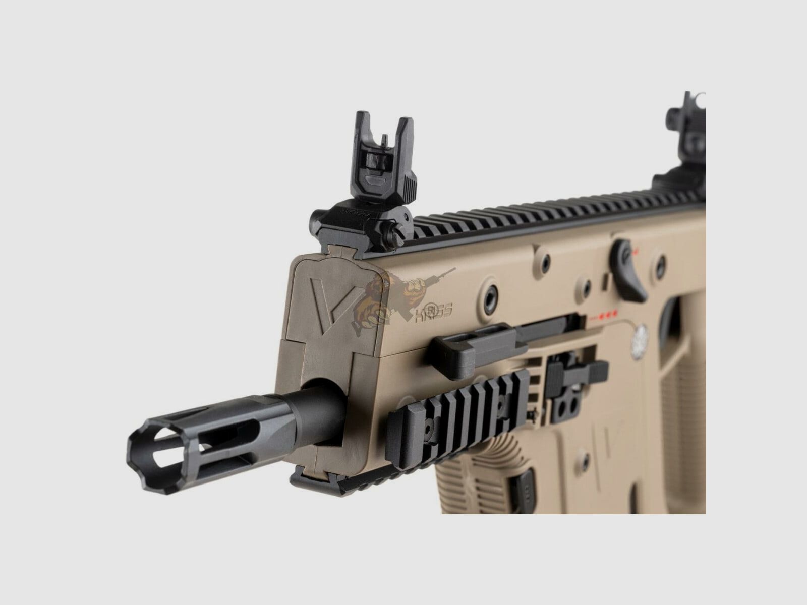 Kriss Vector V2 Airsoft en Dark Earth - max. 0,5 Joule (Krytac)