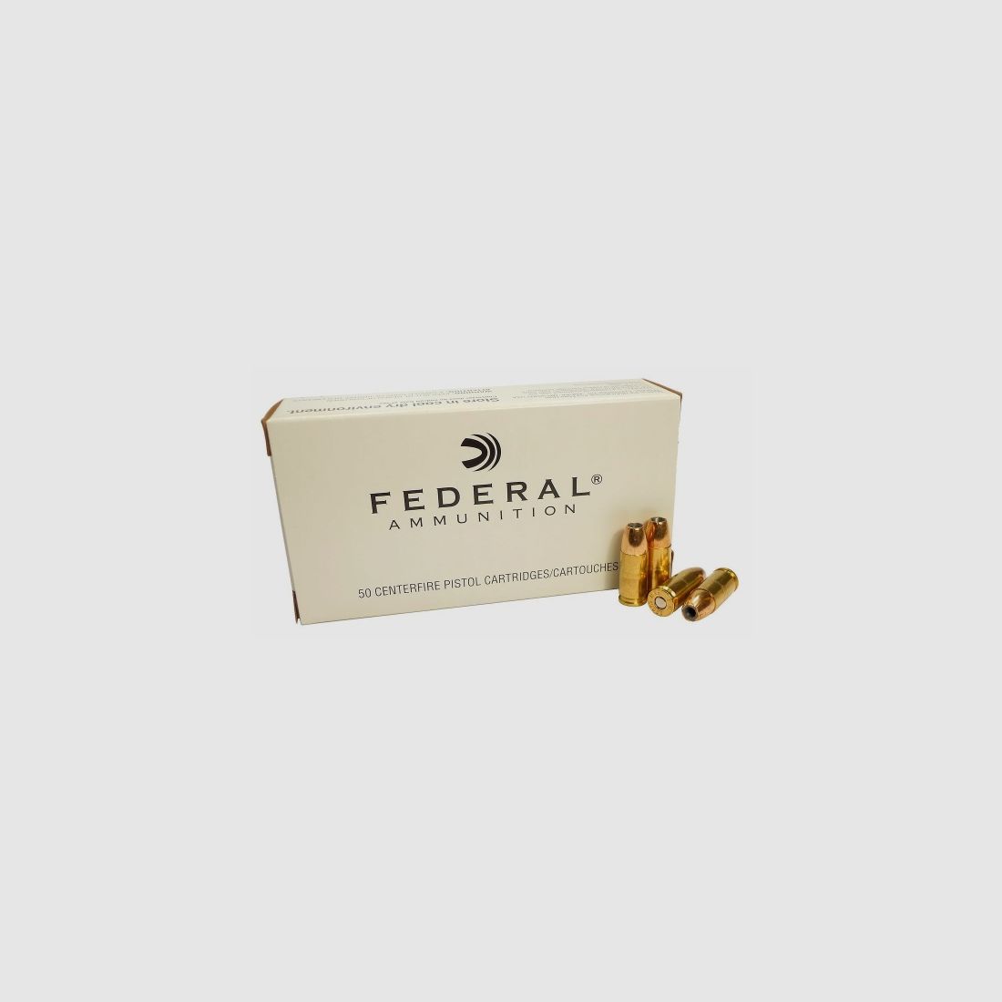 Federal Power-Shok 9mm Luger 147GR JHP 50 cartridges