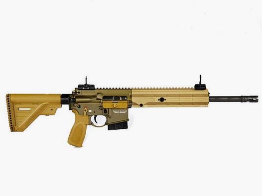 Heckler & Koch MR223 A3 Slimline 14,5" SPORT Sonder-Edition, sandfarben