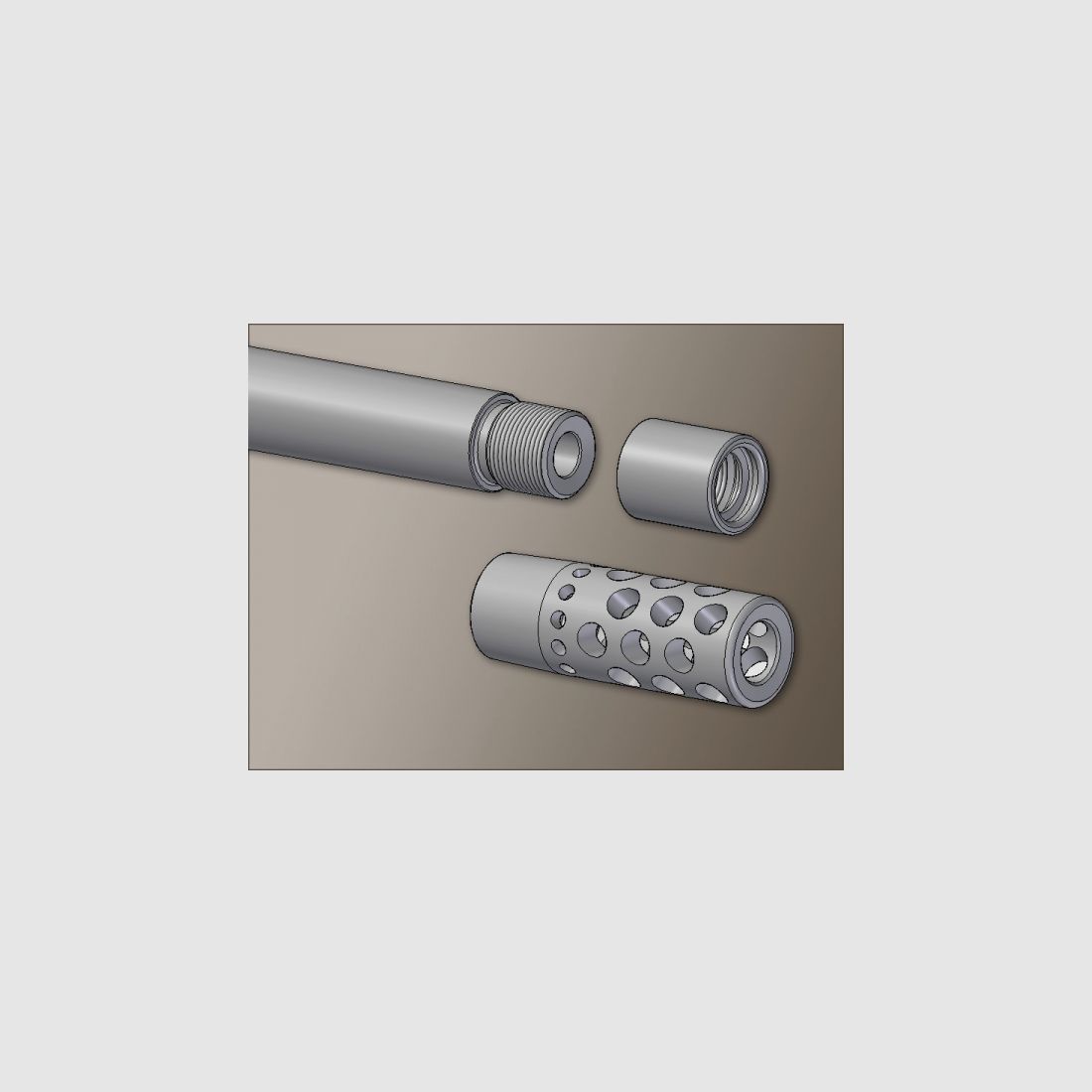 Freno di bocca Blaser Dual Brake - sciolto