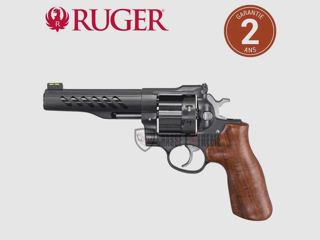 Revolver RUGER SUPER GP100 Inox 5,5" calibro 357 Mag, immagine 3 di 4