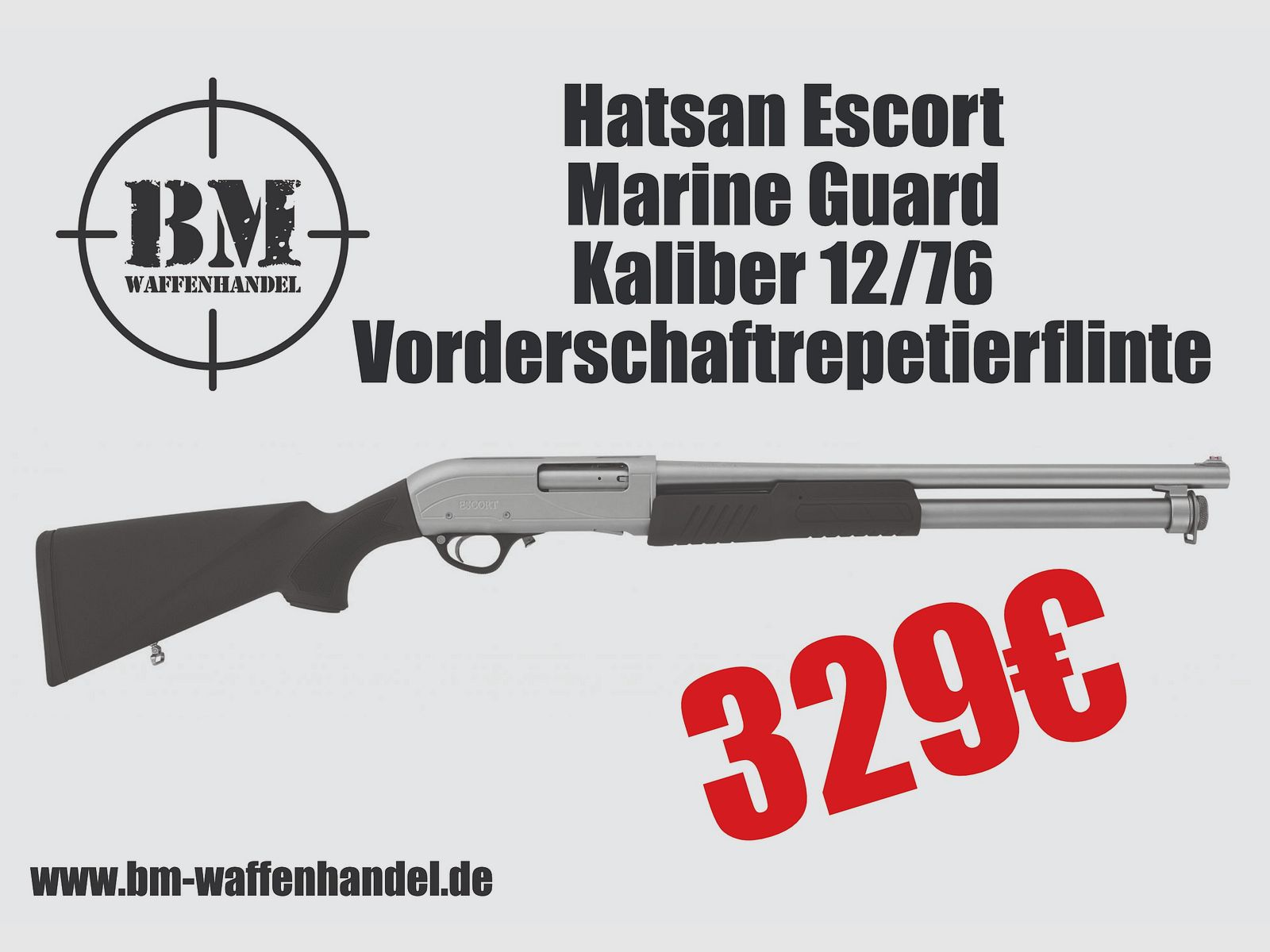 Hatsan Escort Marine Guard 12/76 Vorderschaftrepetierflinte, Bild 1 von 4