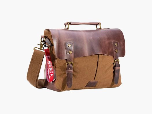 Hanta Hanta Nature Tas Messenger Bag - Bruin