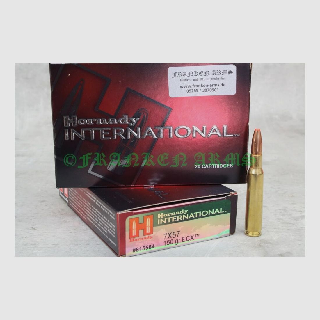Hornady ECX 7x57 150gr. 9,7g 20 Stück Staffelpreise