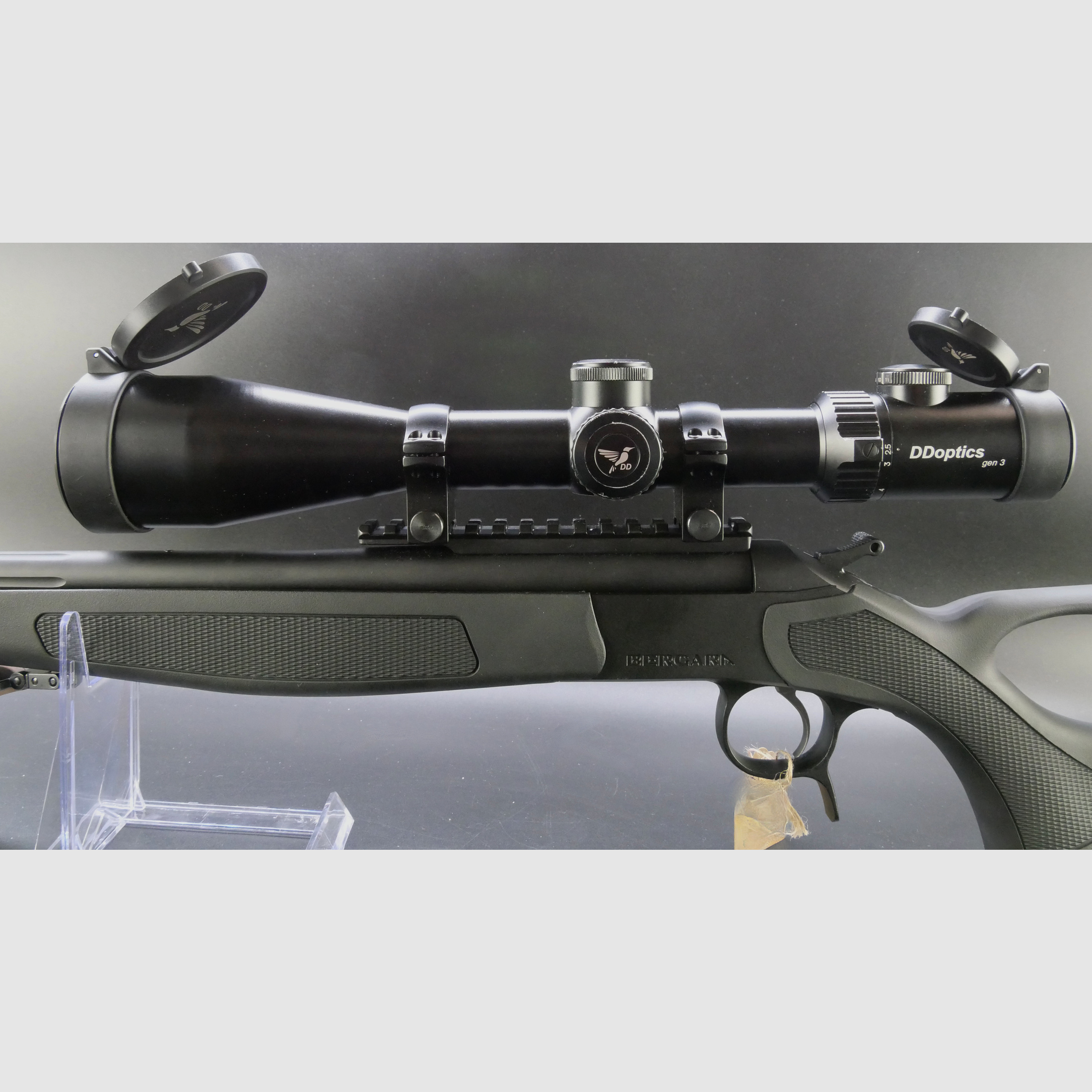 Bergara Kipplaufbüchse BA 13 TD 20'' TH Black 8x57IRS +Hausken 184 XTRM MK2 für max.: 8,25 Kal. +ZF