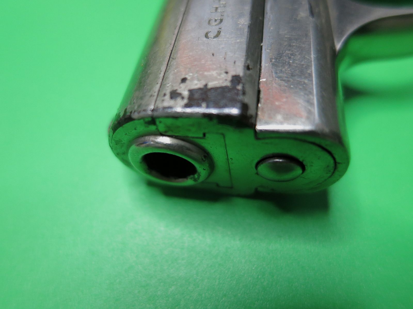 C.G. Haenel, Modell I, 6,35 mm Browning, absolute Rarität, Taschenpistole     #79