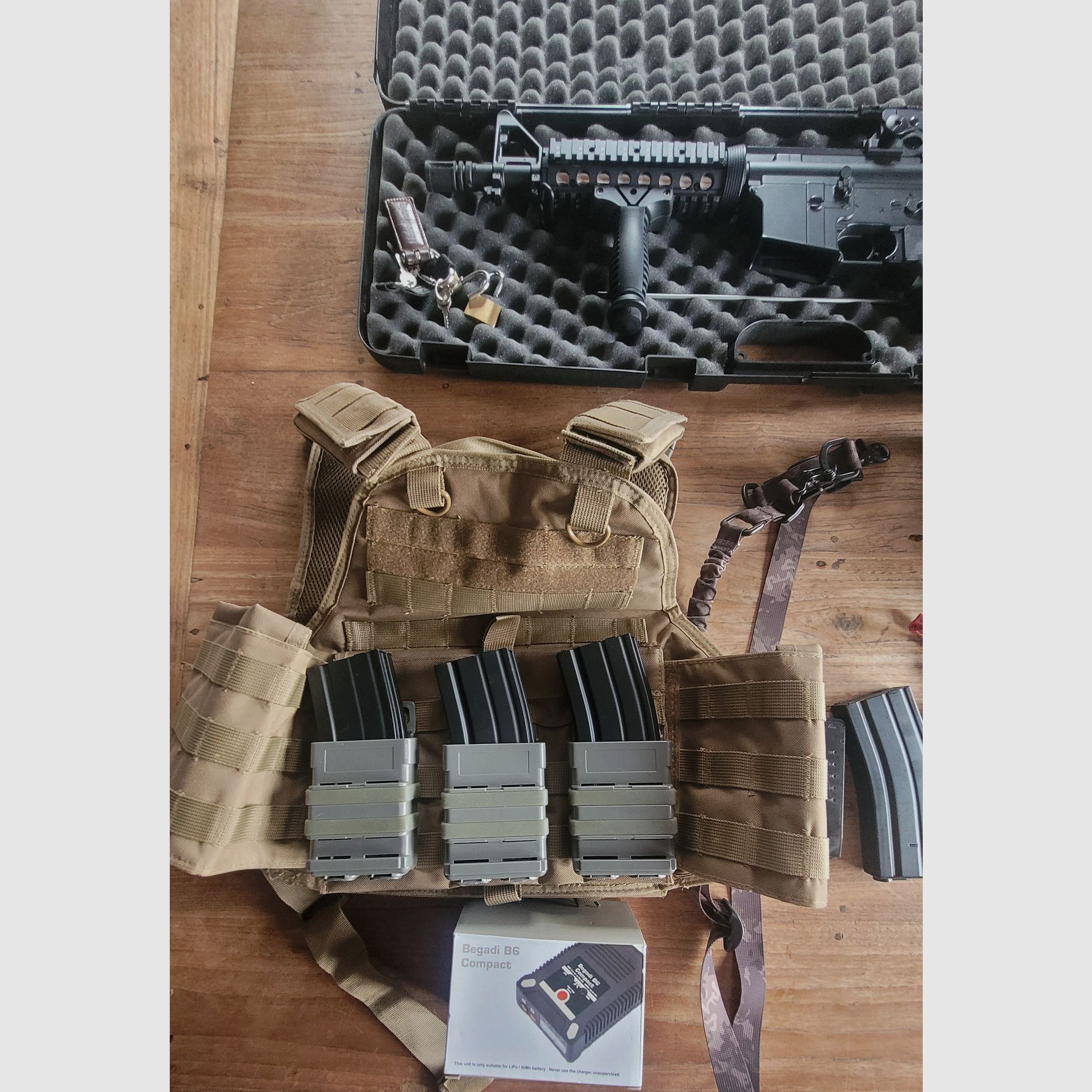 Begadi Sport M4 Airsoft Maschinengewehr