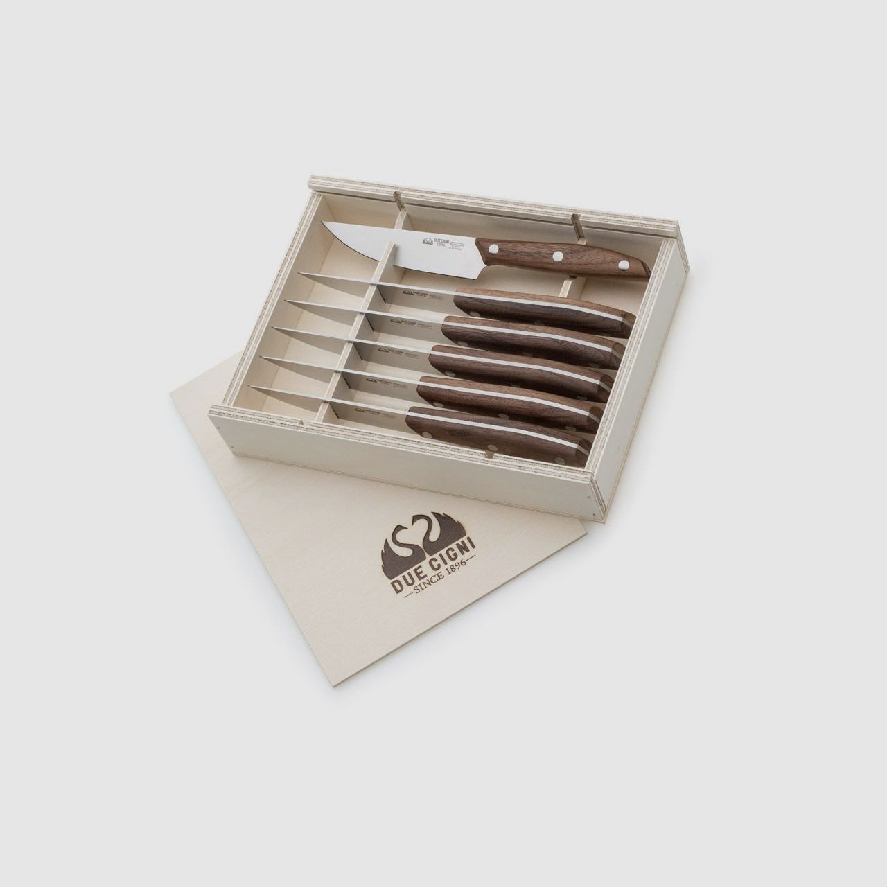 Messer 1896 Steakmesser Set Walnuss