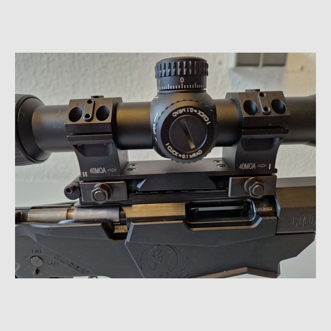 Ruger Set Precision Rimfire .22 lfB. mit ZF 6-24x50 DiamondBackTactical und Zweibein