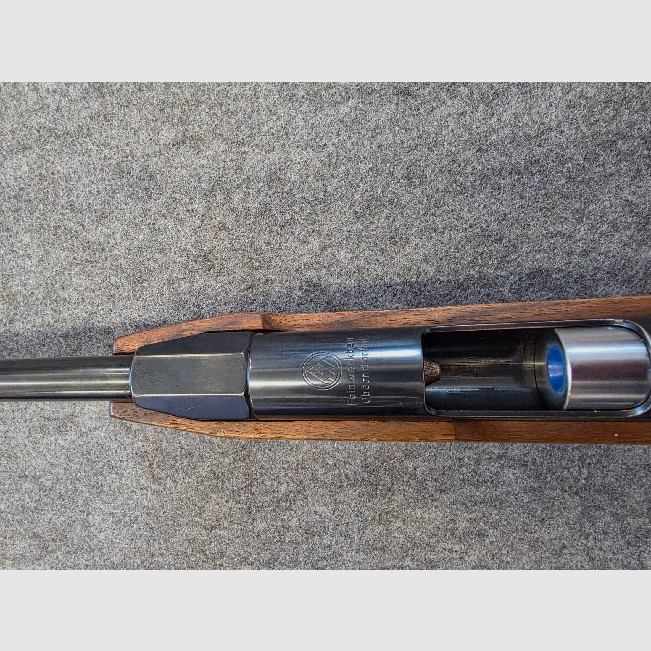 Seitenspanner Feinwerkbau FWB Mod. 300s Luftgewehr Match Gewehr mit Diopter Visier Erhöhung