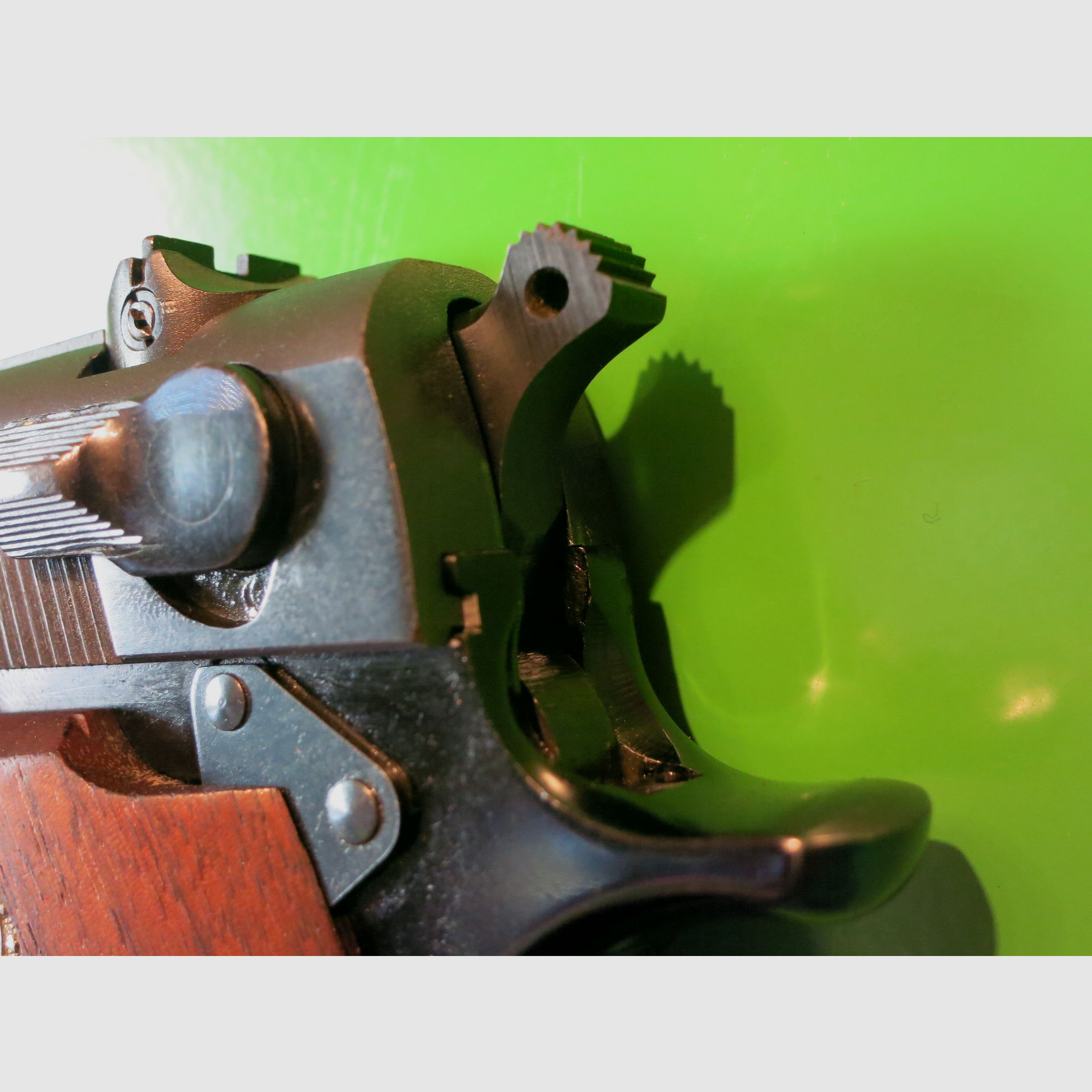 Smith & Wesson Model 39, 9 mm Para -CTG-, 1911, sport pistol #56-