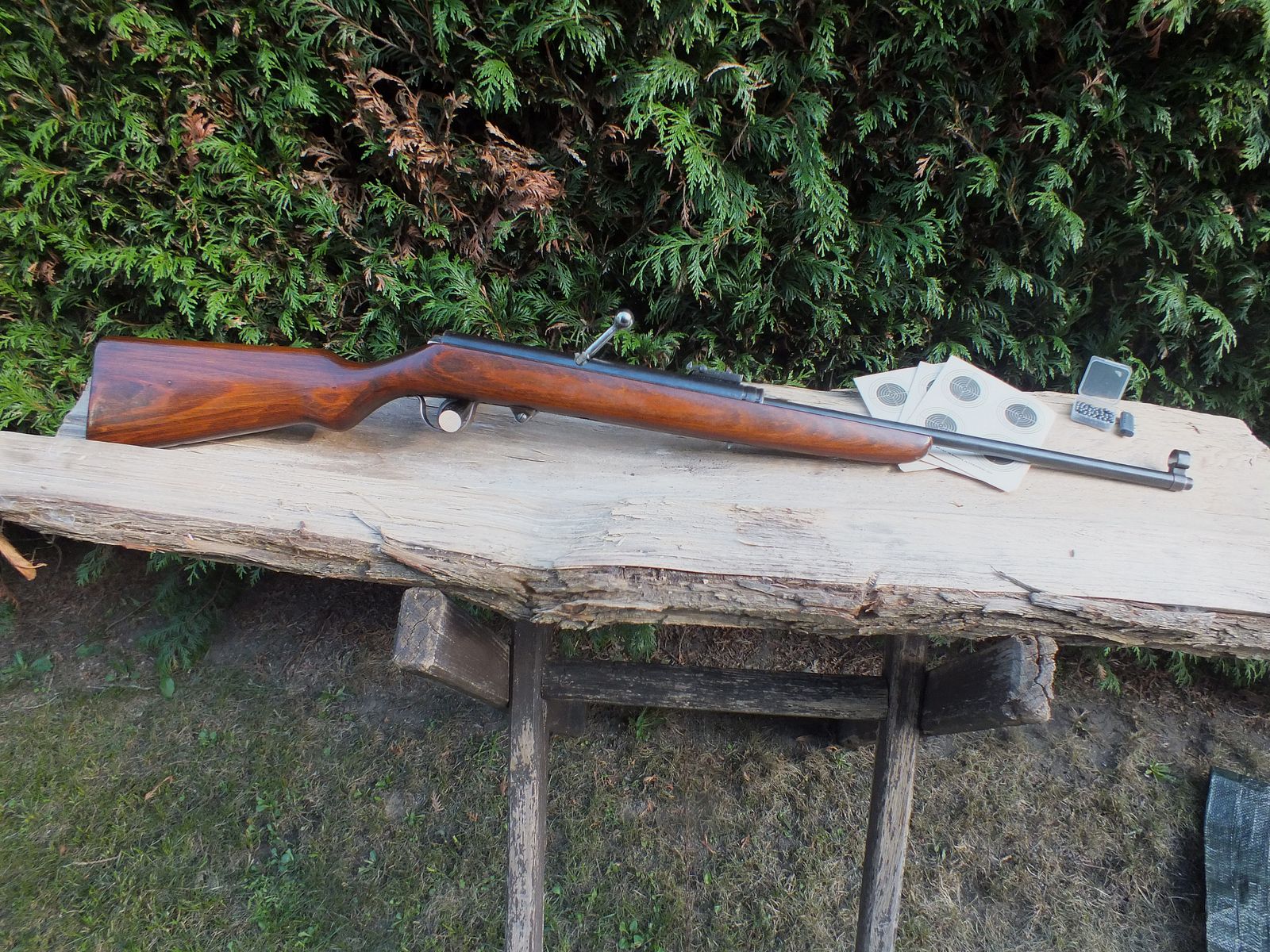 Suhler Repetier- Luftdruckgewehr Haenel 49a, DDR