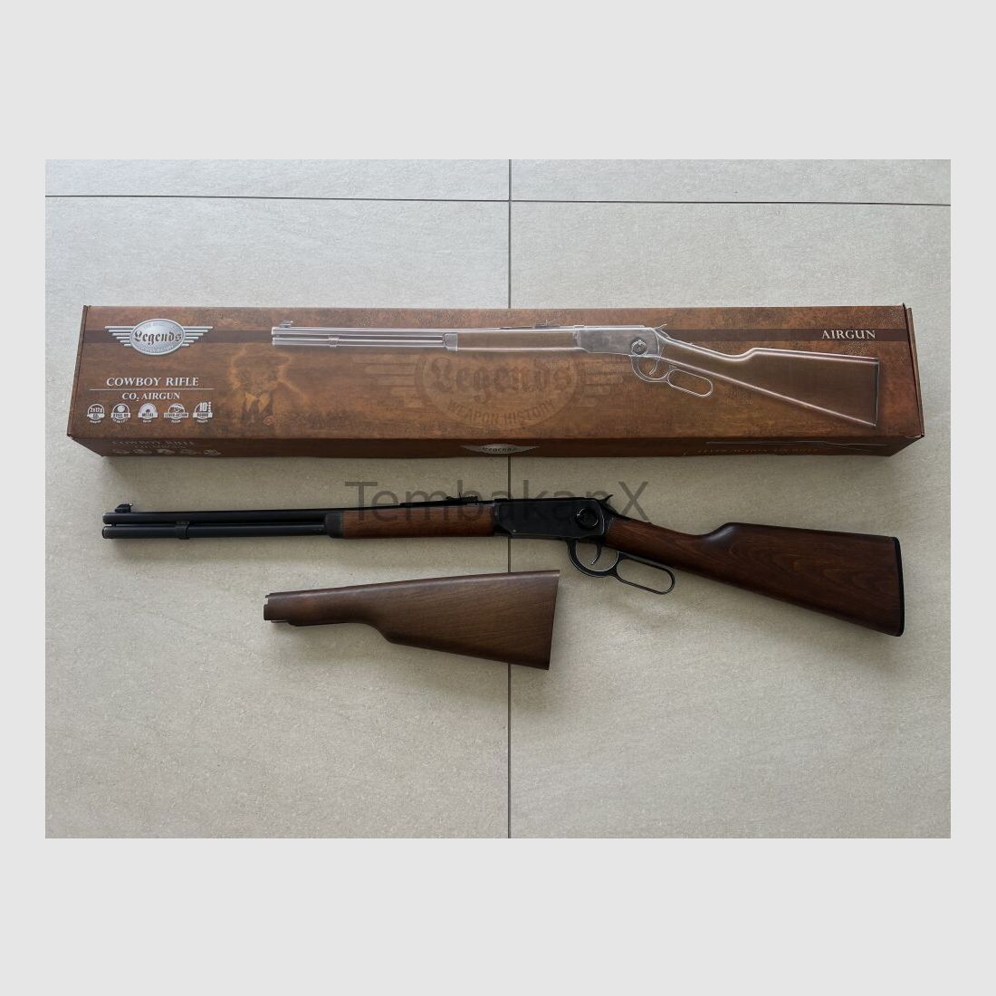 Legends	 Cowboy Rifle CO2 Airgun