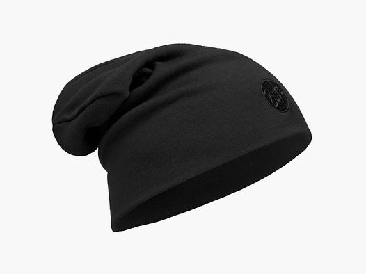 Buff Buff Beanie Merino thermal schwarz