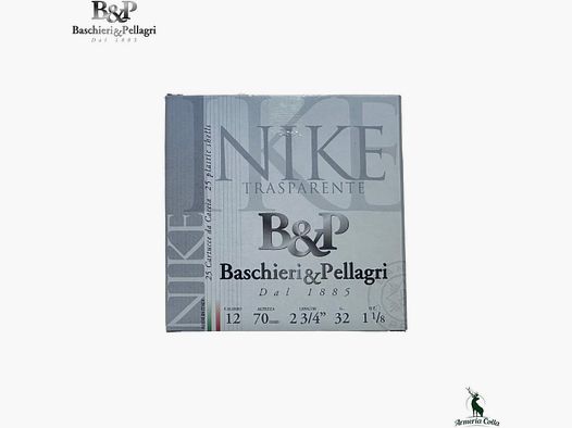 B&P Munizioni Nike Trasparente cal. 12