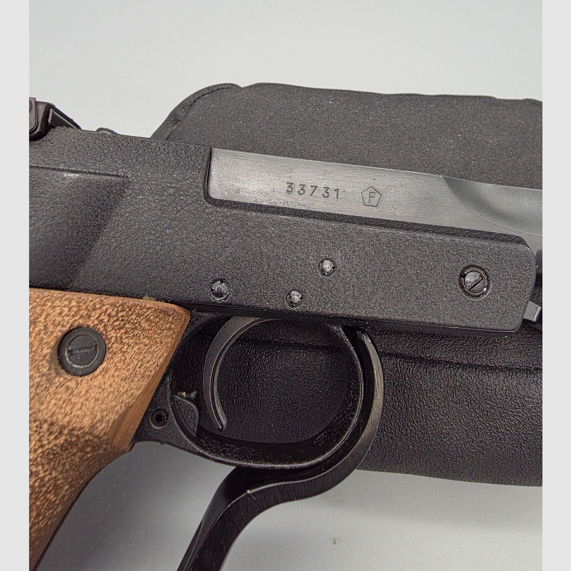 James Bond 007 air pistol Walther Mod. LP3 Match as successor similar to LP2 in caliber 4.5mm diabolo compressed air
