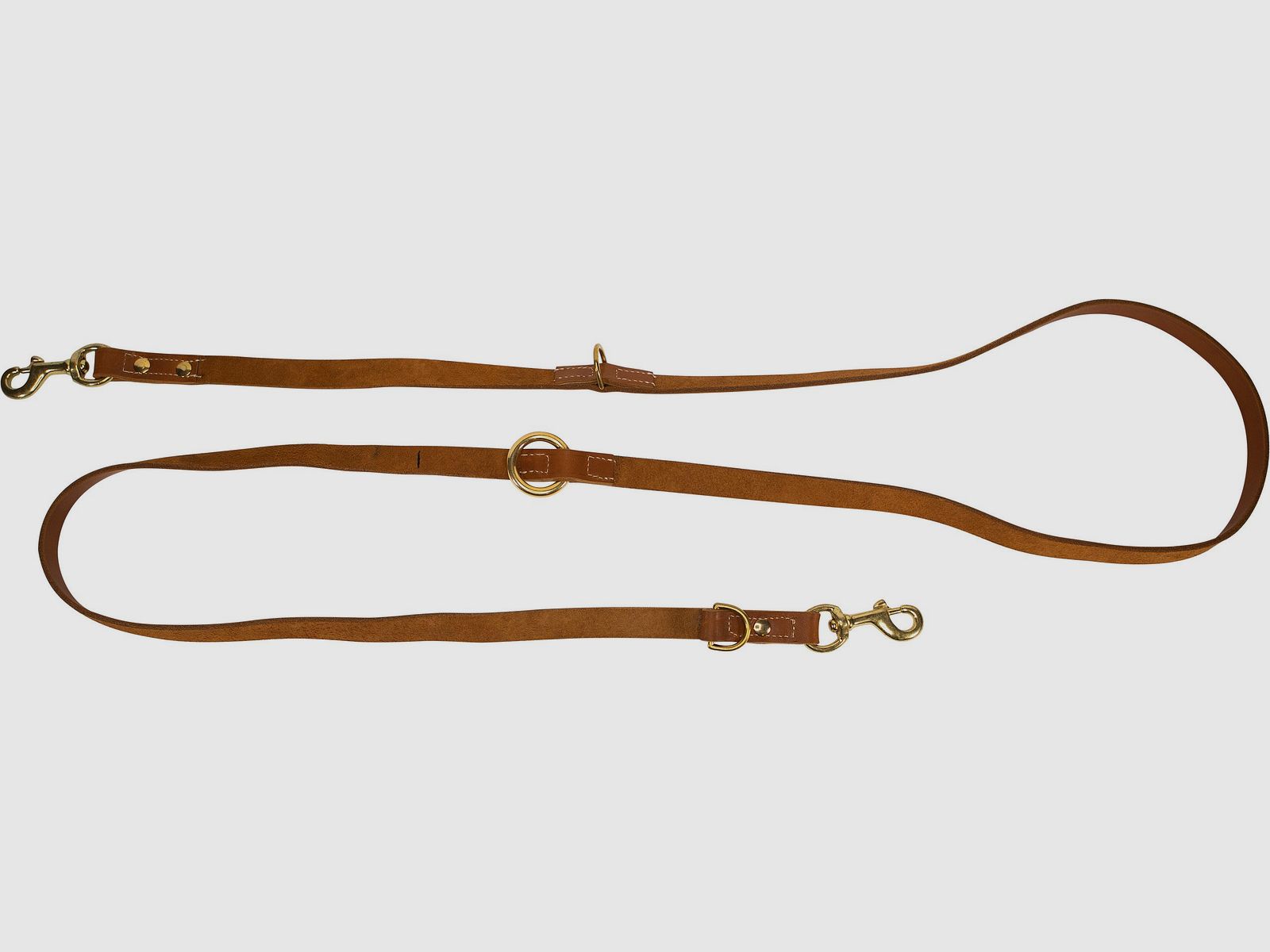 Guinzaglio per cani in pelle pieno fiore