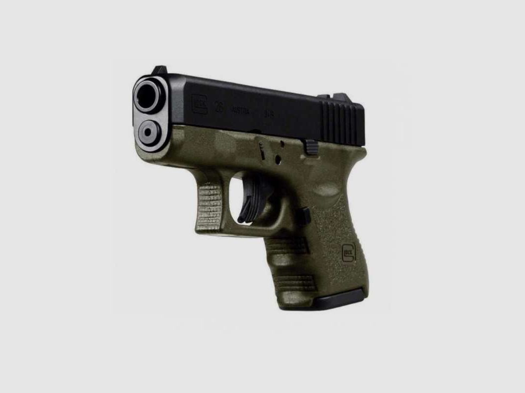 GLOCK 26 Gen3 Pistole Previous 9 mm Subcompact Oliv OD Green