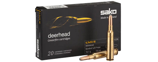 Sako 6,5x55 Deerhead SP 10,1/156grs.