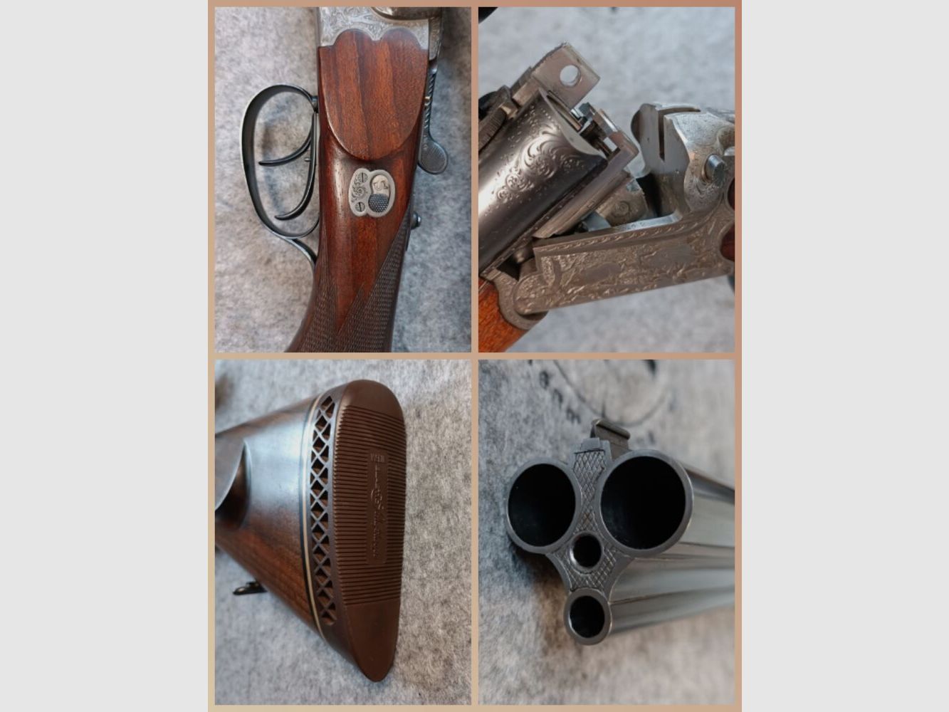 Vierling! BÜHAG Suhl Handwerksarbeit GDR Mod. Vierling ! Top Zustand mit ZF Zeiss Diavari 2,5-10x50