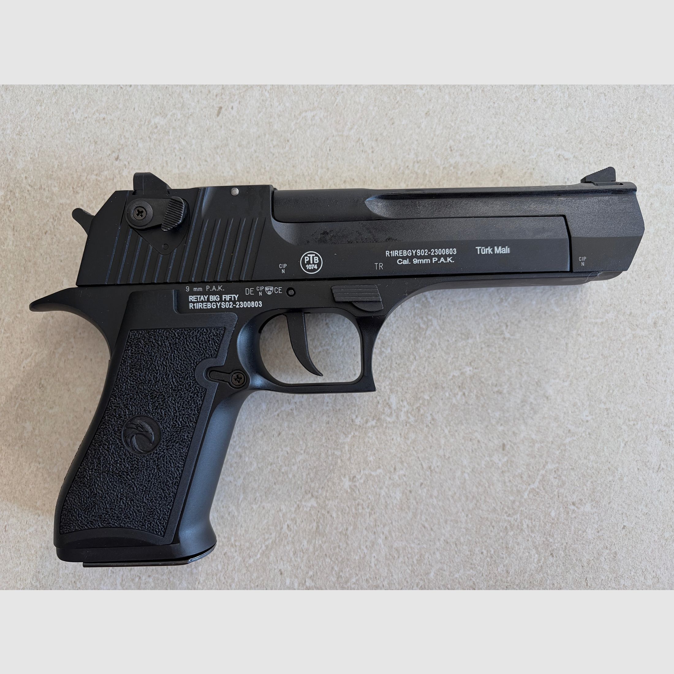Retay Big Fifty Black | nowy | OVP | 9 mm P.A.K.