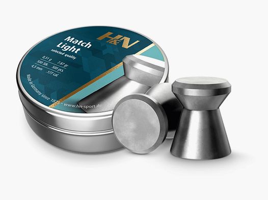 H&N Match Light – Diabolo Kaliber 4,5 mm