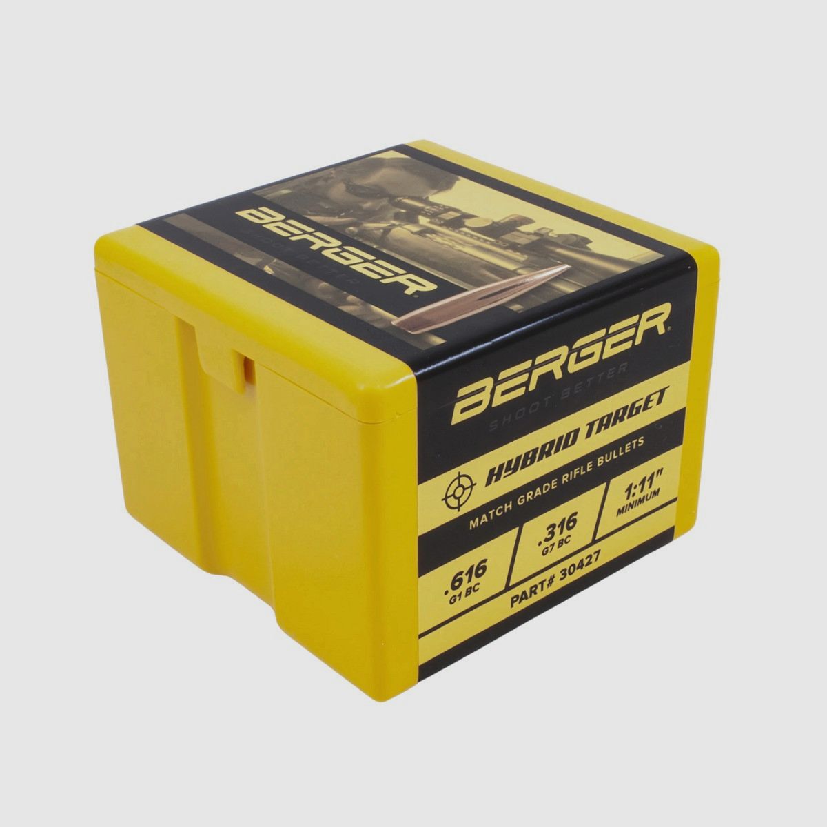Berger – balles .30 HYBRID TARGET 200 gr n° 30427 (100 pièces), image 2 sur 4
