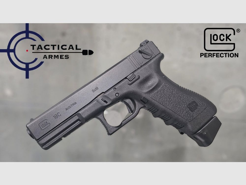 Glock 18C GEN 3, Cal. 9x19, Automatique
