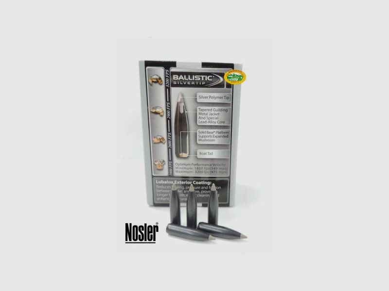 NOSLER Geschosse BALLISTIC SILVERTIP Kal.6mm (243) 95gr. - 51040