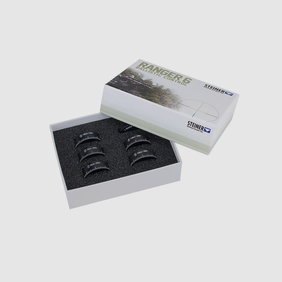 Steiner Ballistic Control Set für Ranger 6 für Zielfernrohr
