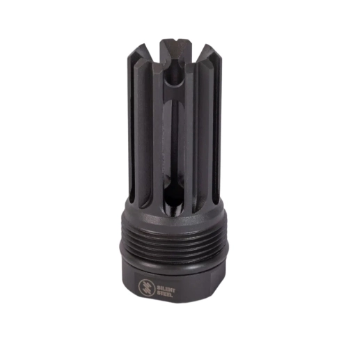 Silent Steel 5-Prong Flash Hider QD Muzzle Thread M18x1 CZ Scorpion Evo, image 3 of 4