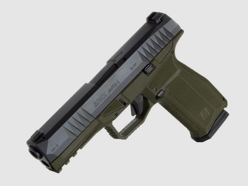 Pistola AREX Delta L OLIVE gen.2 cal. 9x19, immagine 2 di 2