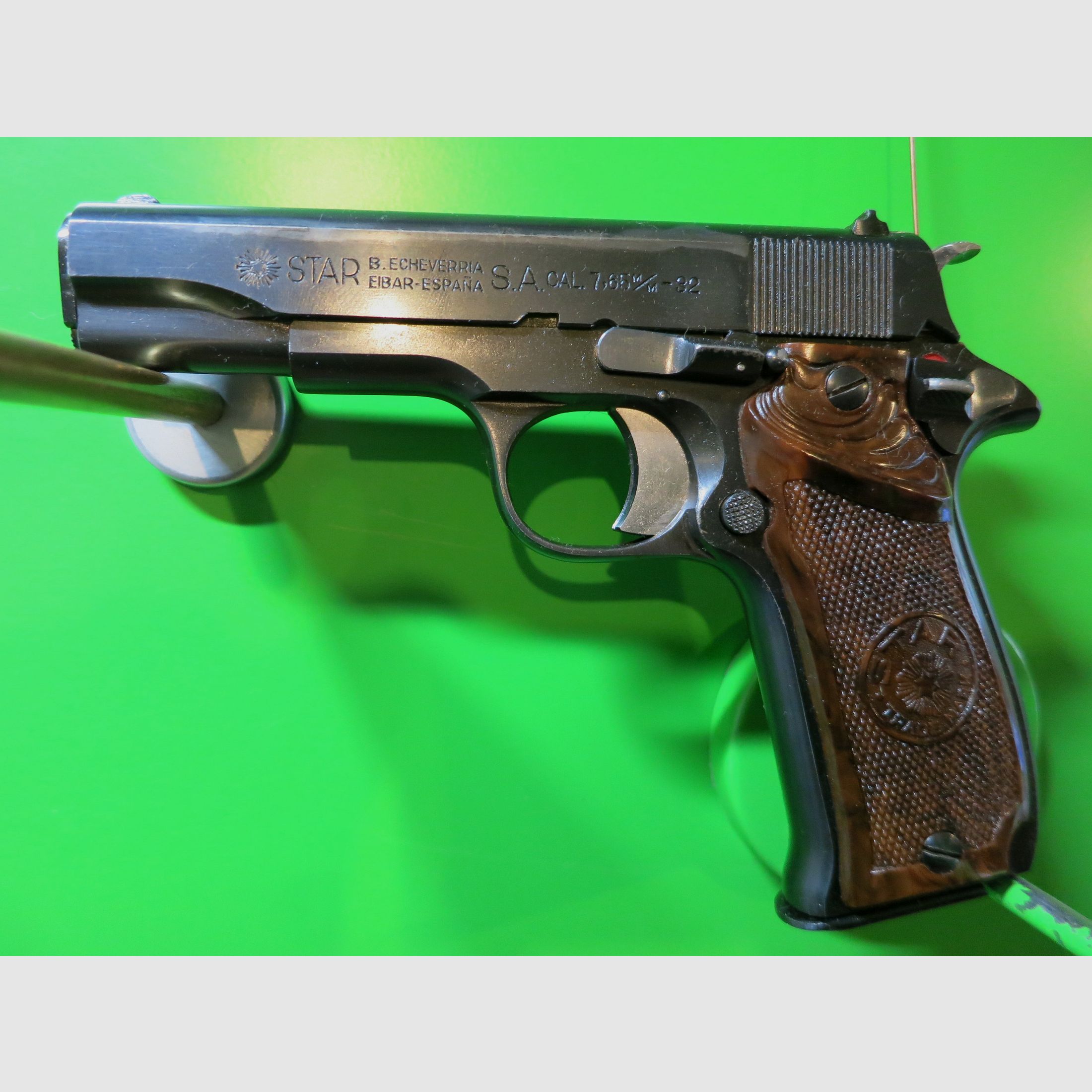 Star Firearms B.Echeverria – Pistola semiautomática Modelo SI; 7,65 mm/ .32 Auto #41-