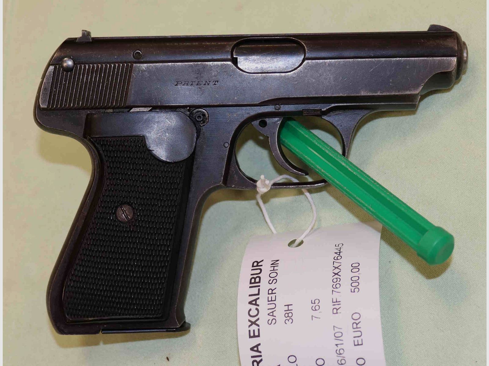Pistole Sauer & Sohn Modell 38H Kaliber 7.65, Bild 4 von 5