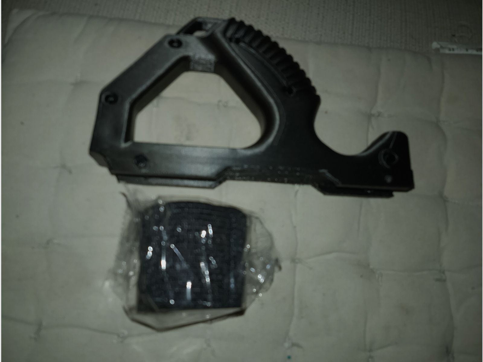 Front grip 3D print grip Picatinny universal front grip foregrip for Airsoft Softair Paintball weapons + band tape