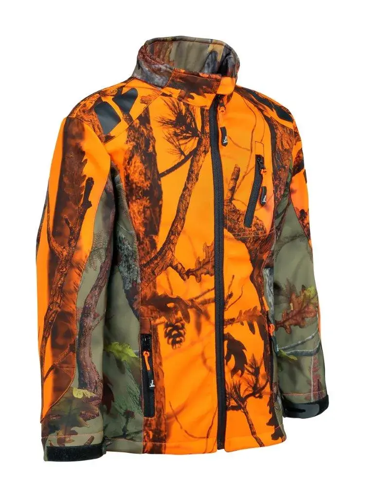Softshell Jagdjacke Percussion Ghostcamo Kinder, Bild 2 von 2