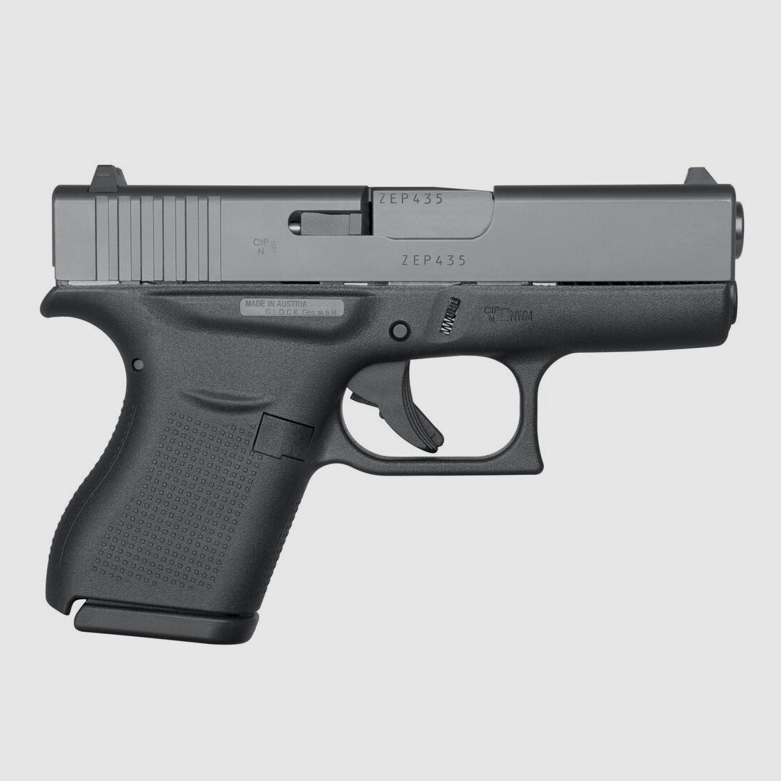 Glock pistol 43 9 mm Luger